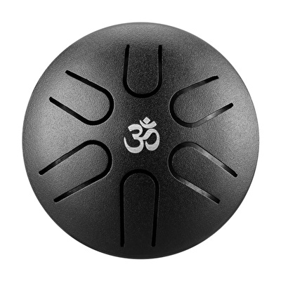HLURU TM6-3 INKBLACK - Mini Series 6 Notalı 3" Ink Black Tongue Drum